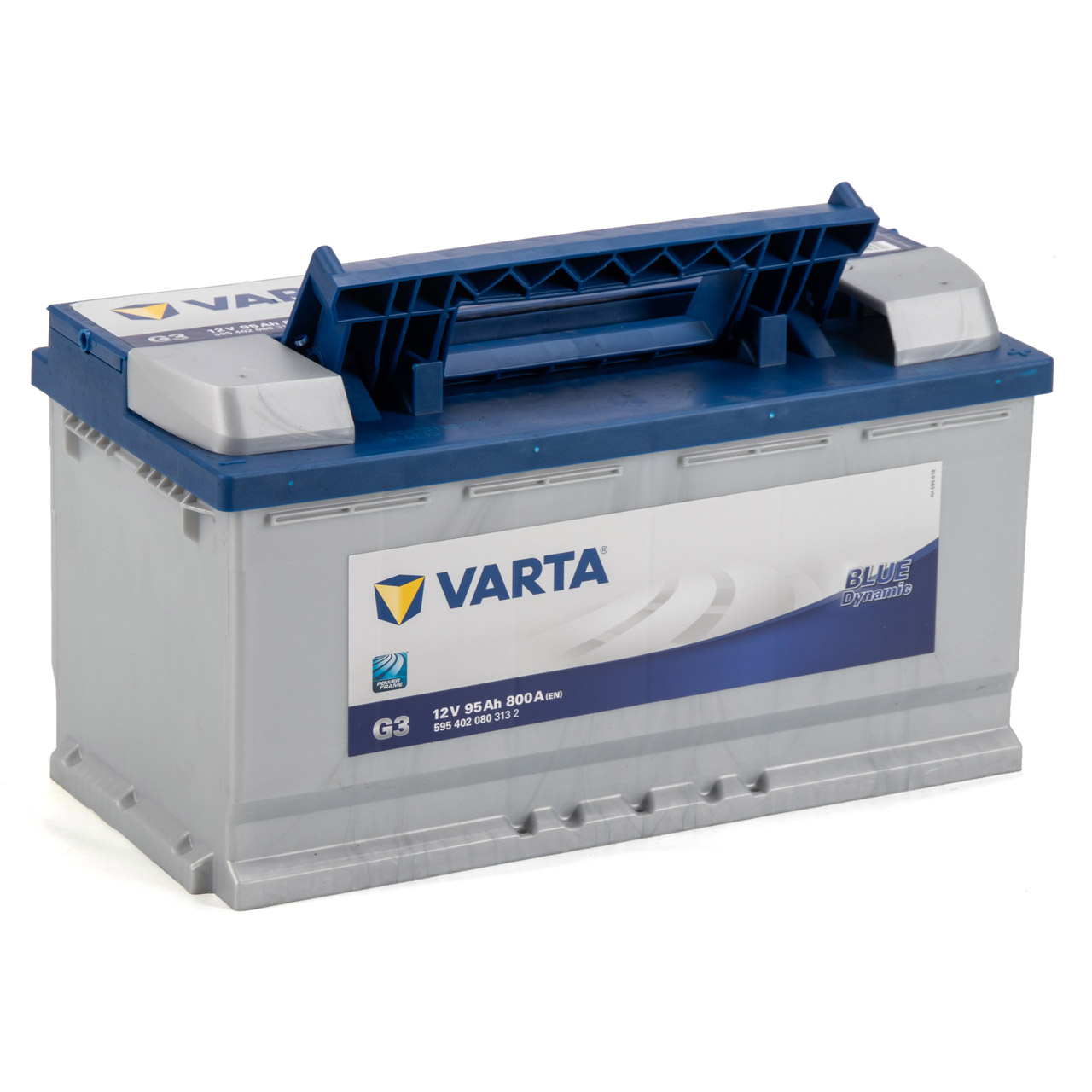 VARTA BLUE dynamic G3 Autobatterie Batterie Starterbatterie 12V 95Ah 800A