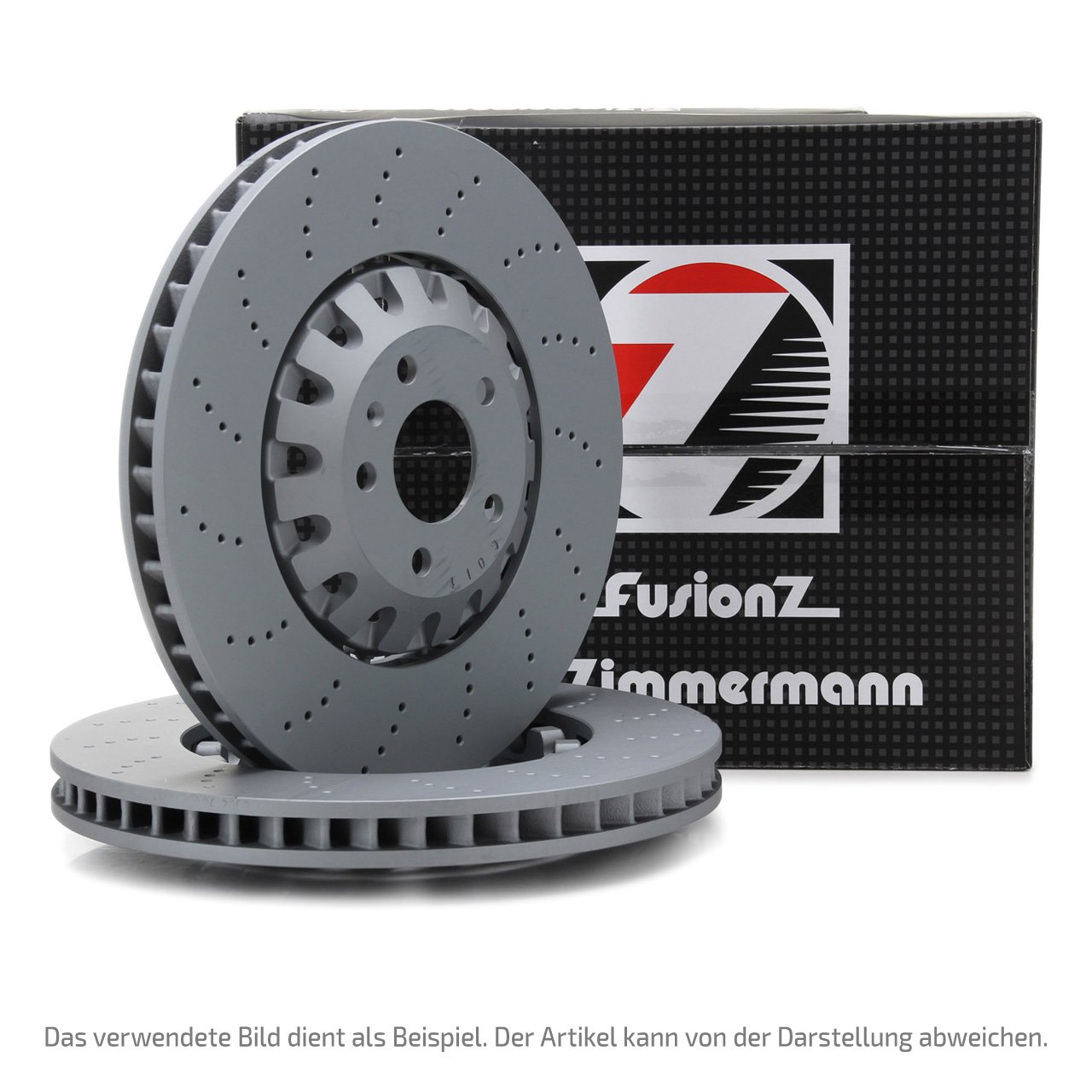 Zimmermann FORMULA Z Bremsscheiben Satz AUDI A6 C8 Allroad PR-FN2/1ZA/1ZY vorne 4K0615301F