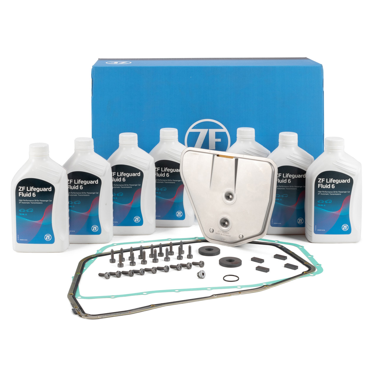 ZF &Ouml;lwechsel Satz Automatikgetriebe 6HP26 A61 f&uuml;r AUDI A6 4F C6 A8 4E quattro