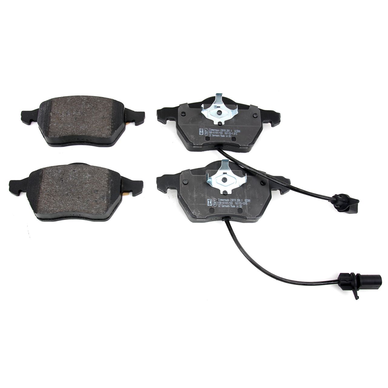 Zimmermann SPORT Bremsscheiben + Beläge + Wako VW Passat (B5) PR  