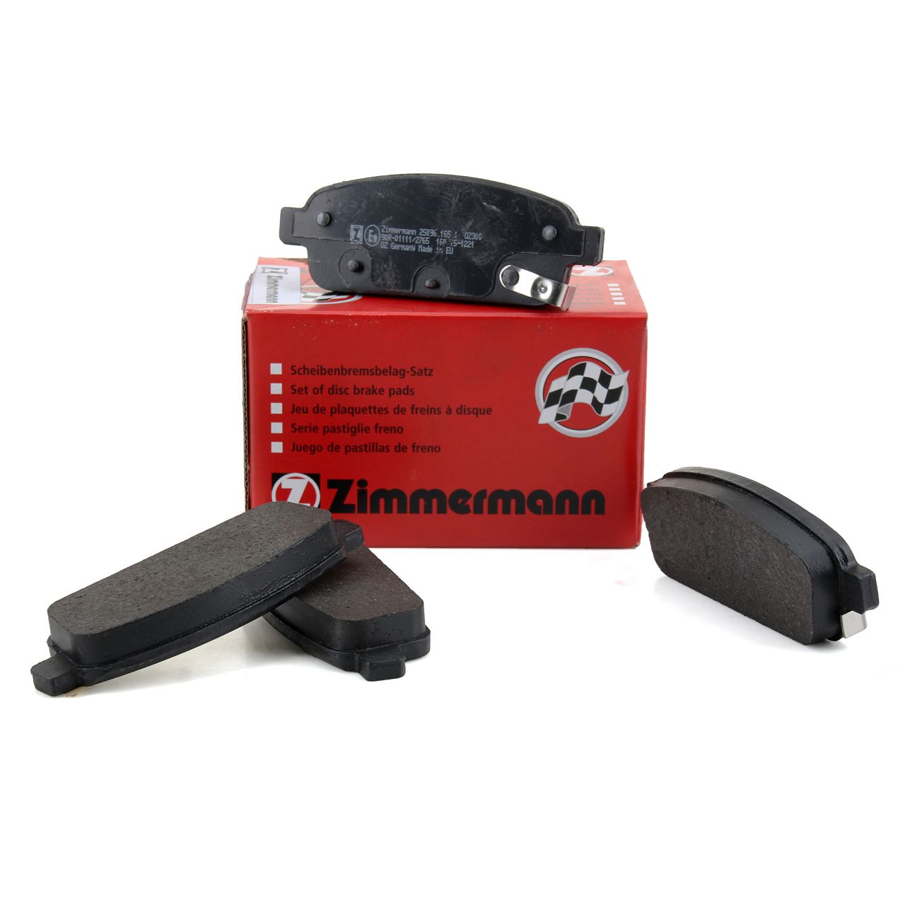 ZIMMERMANN Brake Pads for OPEL AMPERA, ASTRA J, CASCADA, MOKKA, and ZAFIRA C (Rear)