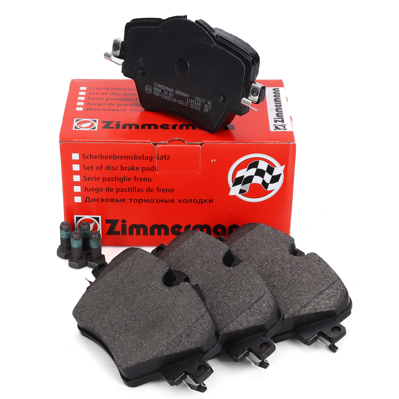 ZIMMERMANN Bremsbeläge für BMW F40 F44-46 G20/21 G42 G22-26 X1 F48 X2 F39 X3 G01 X4 vorne