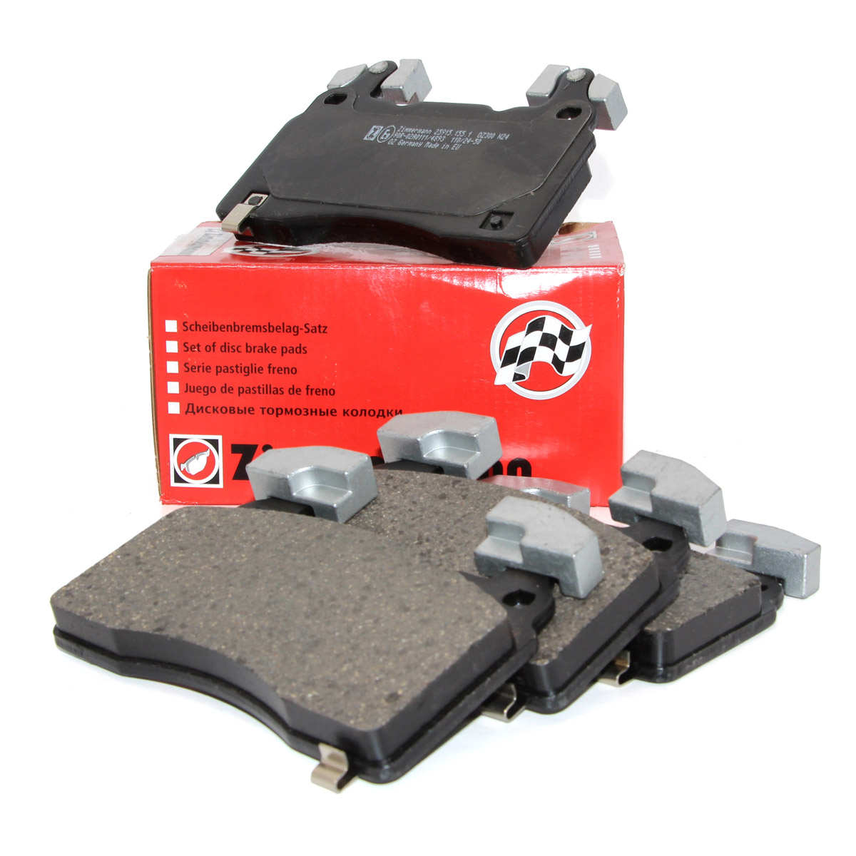 ZIMMERMANN Bremsbel&auml;ge f&uuml;r OPEL Insignia B 18 Zoll TESLA Model S 5YJS bis 01.2015 vorne