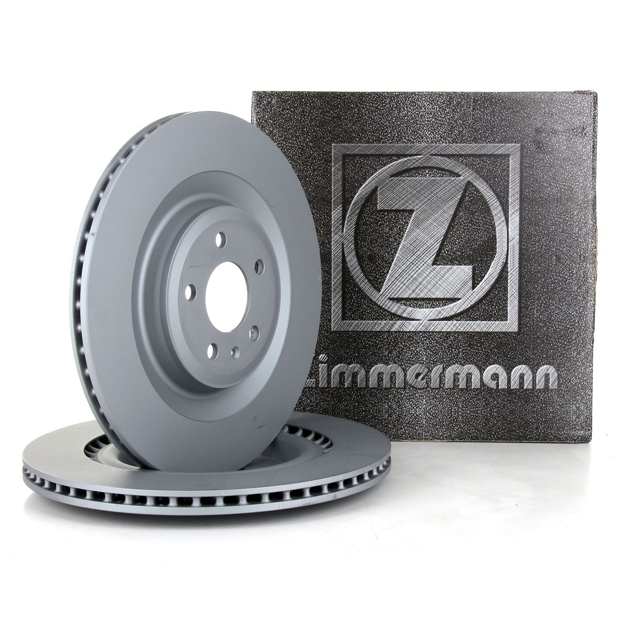 ZIMMERMANN Brake Discs for Audi A6 (4G C7), A7 (C7), and A8 (4H) PR-1KY/1KZ (Rear)