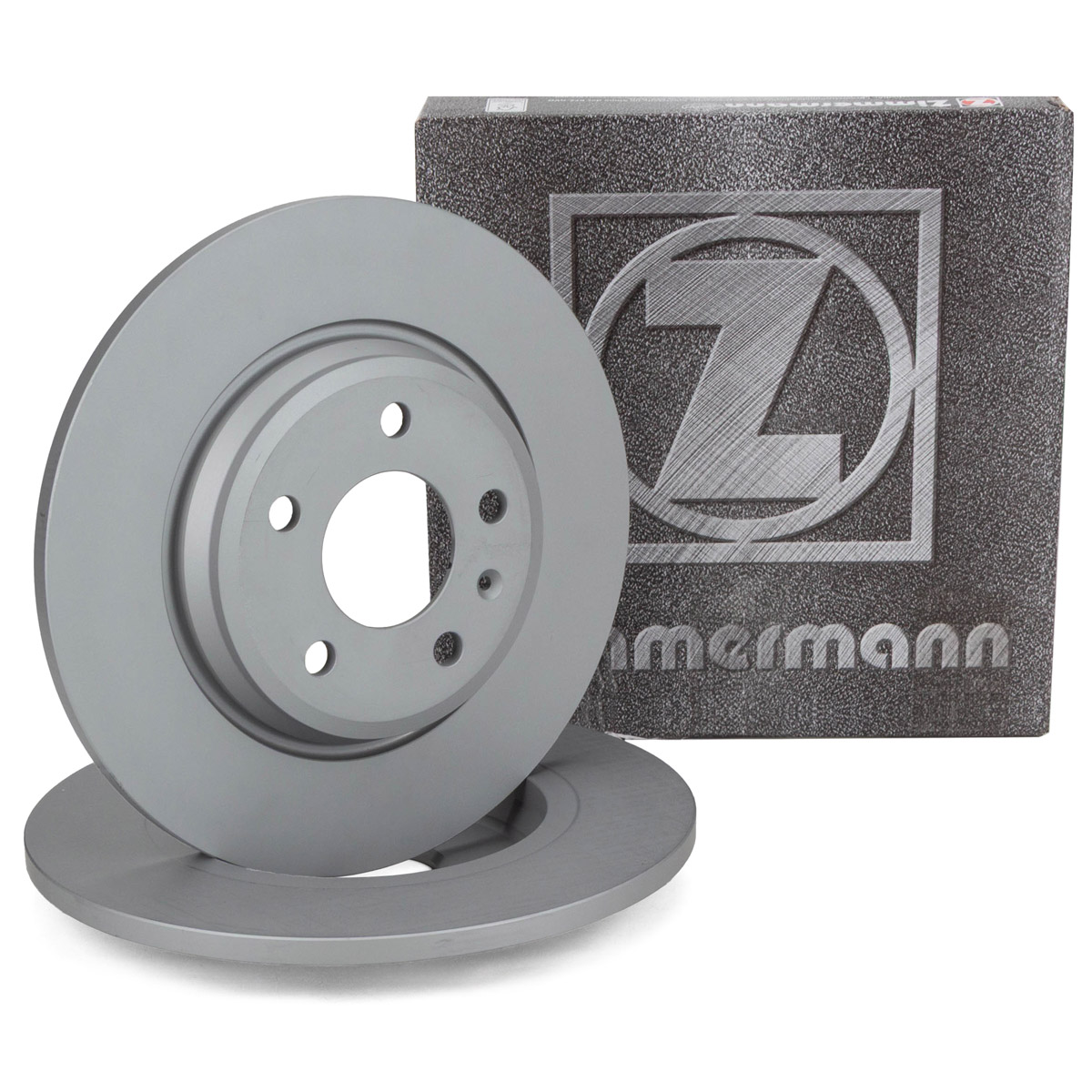 ZIMMERMANN Bremsscheiben Satz für AUDI A4 B9 A5 F5 A6 C8 A7 4K Q5 FY hinten 8W0615601C