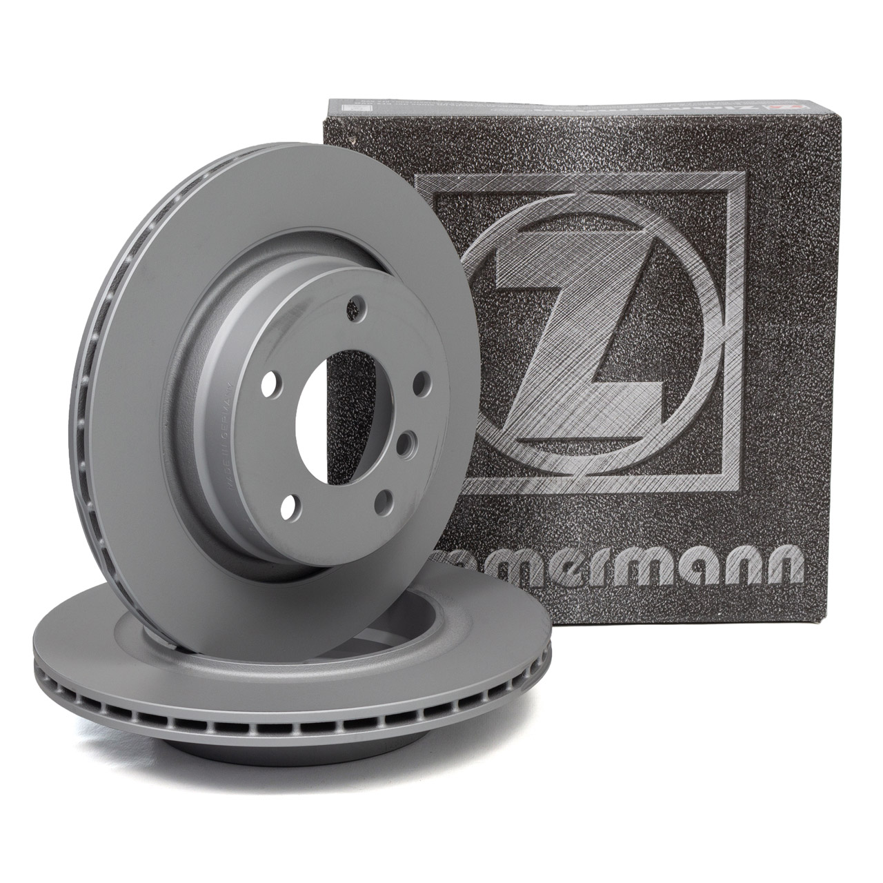 ZIMMERMANN Bremsscheiben Satz f&uuml;r BMW 3er E46 323i 325i 328i 320d hinten