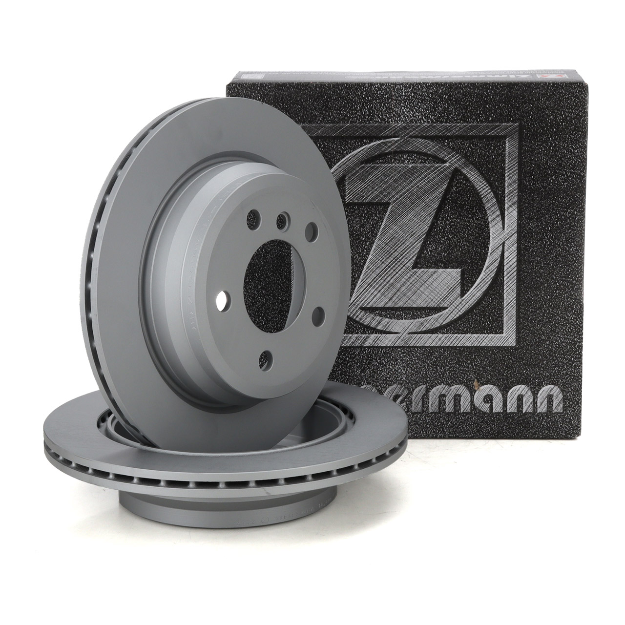 ZIMMERMANN Bremsscheiben Satz f&uuml;r BMW 3er F30 F31 F34 4er F32 F33 F36 hinten