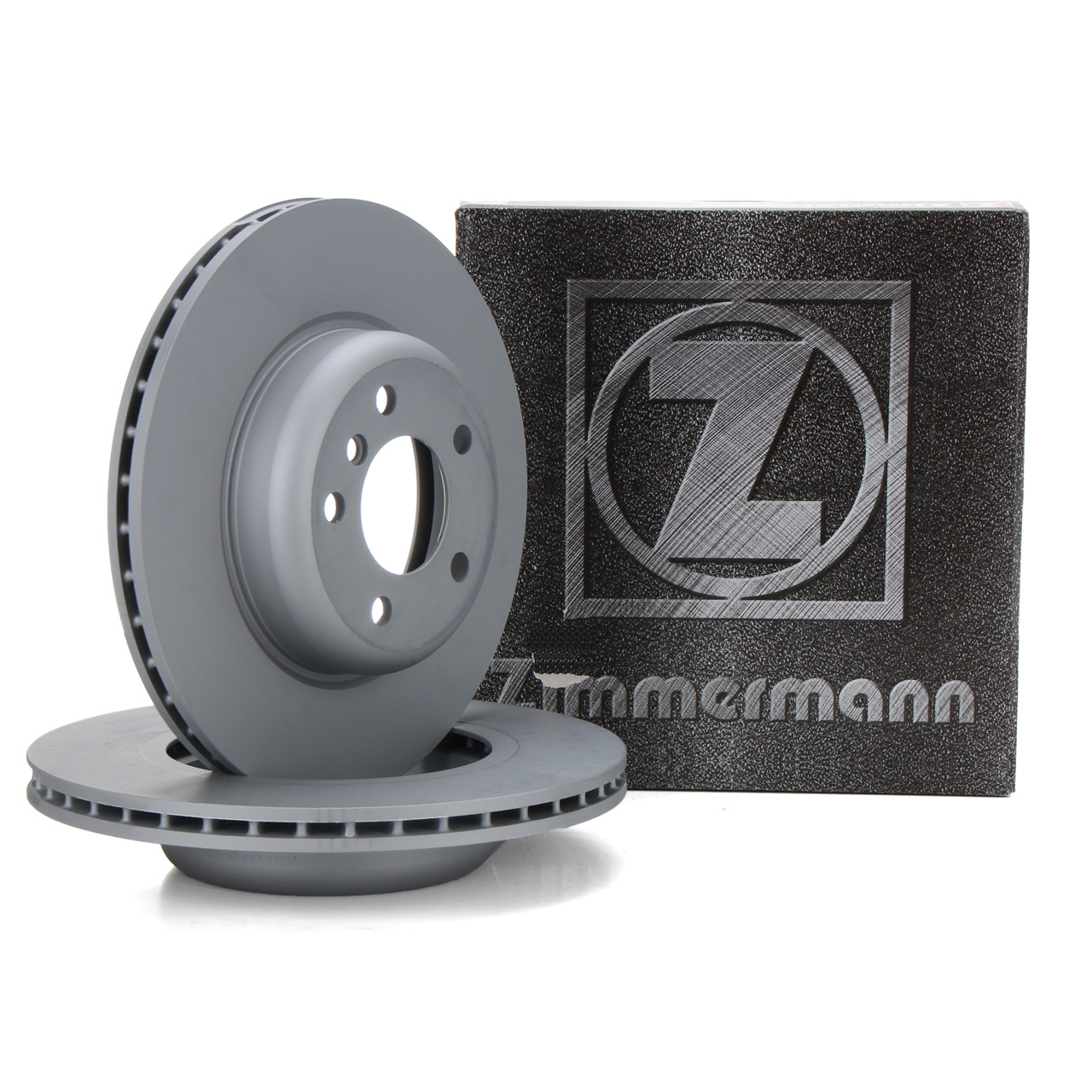 ZIMMERMANN Brake Disc Set for BMW 5 Series F10 F11 520i, 523i, 518d, 520d (Front)