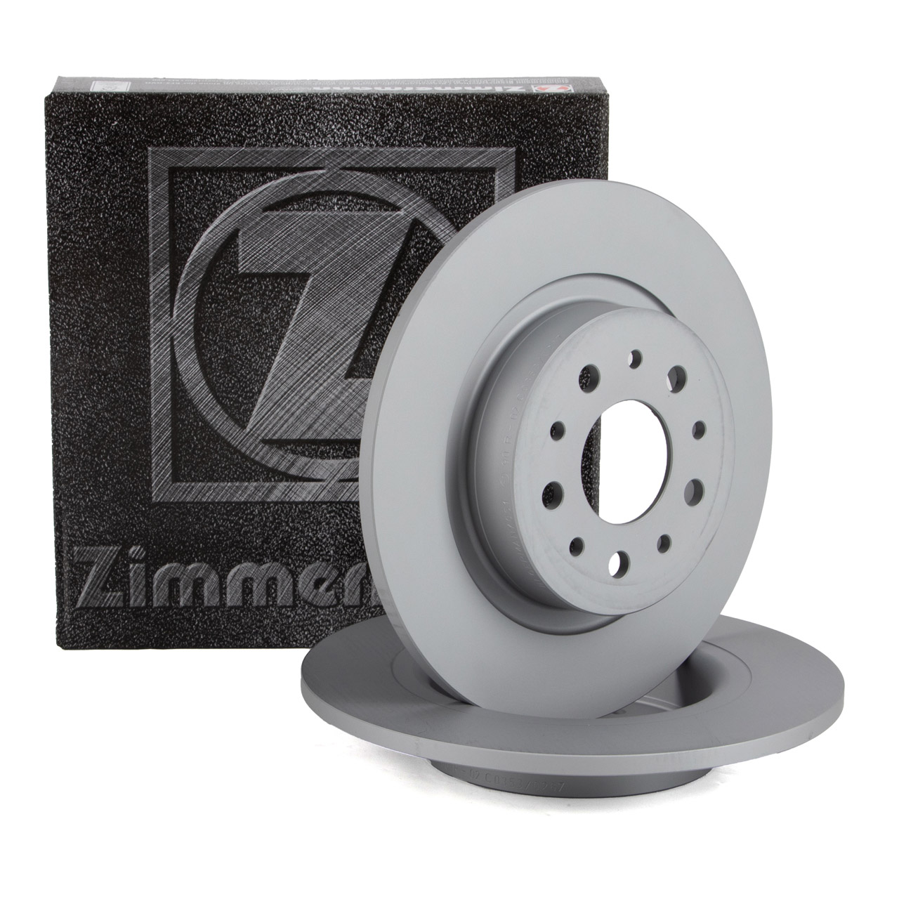 ZIMMERMANN Bremsscheiben Satz f&uuml;r FIAT 500L 351_ 352_ Tipo 356_ 357_ 1.4 1.6 hinten