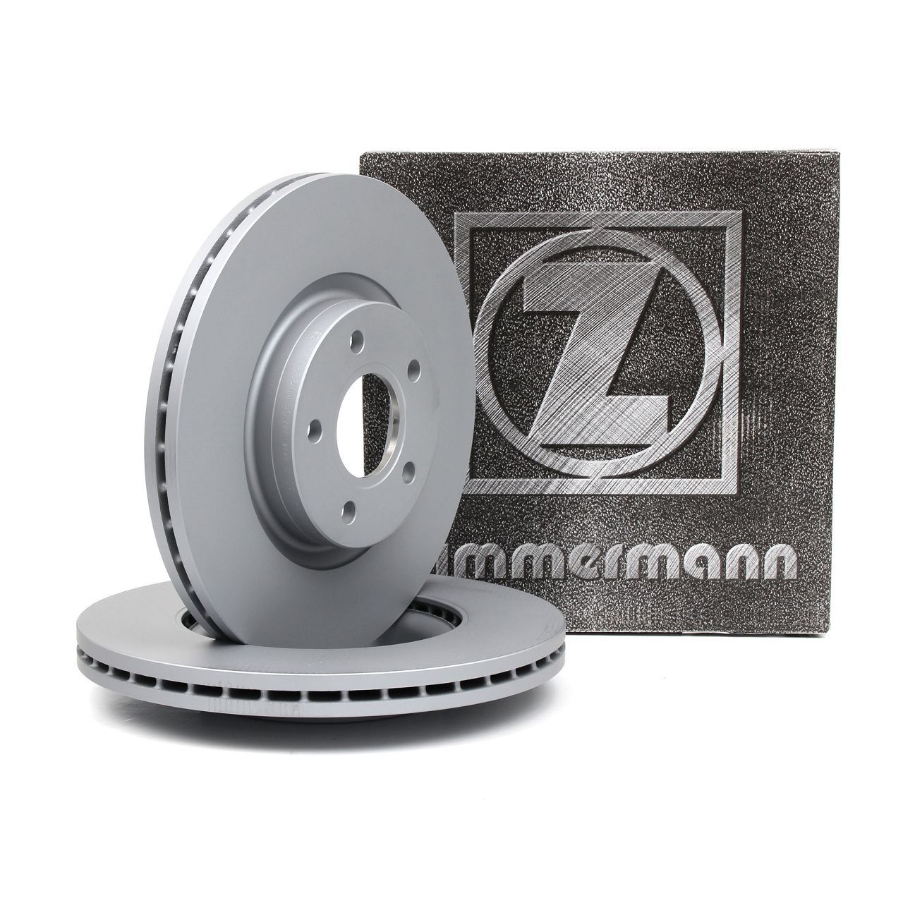 ZIMMERMANN Brake Disc Set for FORD C-Max 1, 2; Focus 2, 3; Kuga 1, 2 (front)