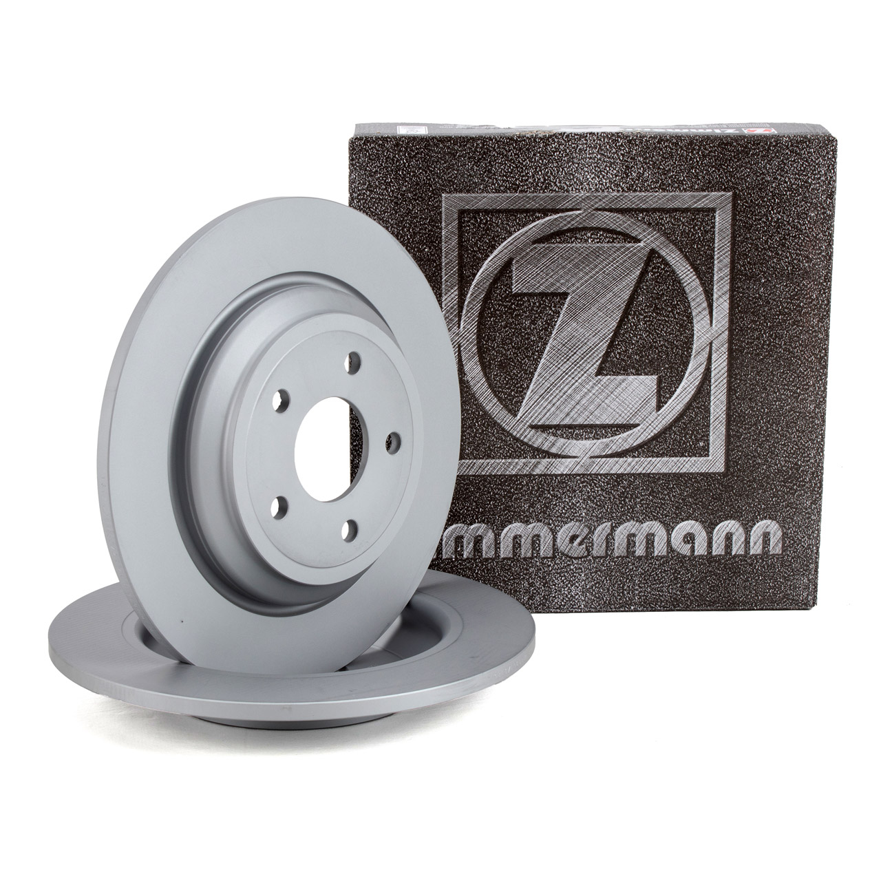 ZIMMERMANN Bremsscheiben Satz f&uuml;r FORD Focus 4 MK4 2.0/2.3 ST ab 08.2018 hinten