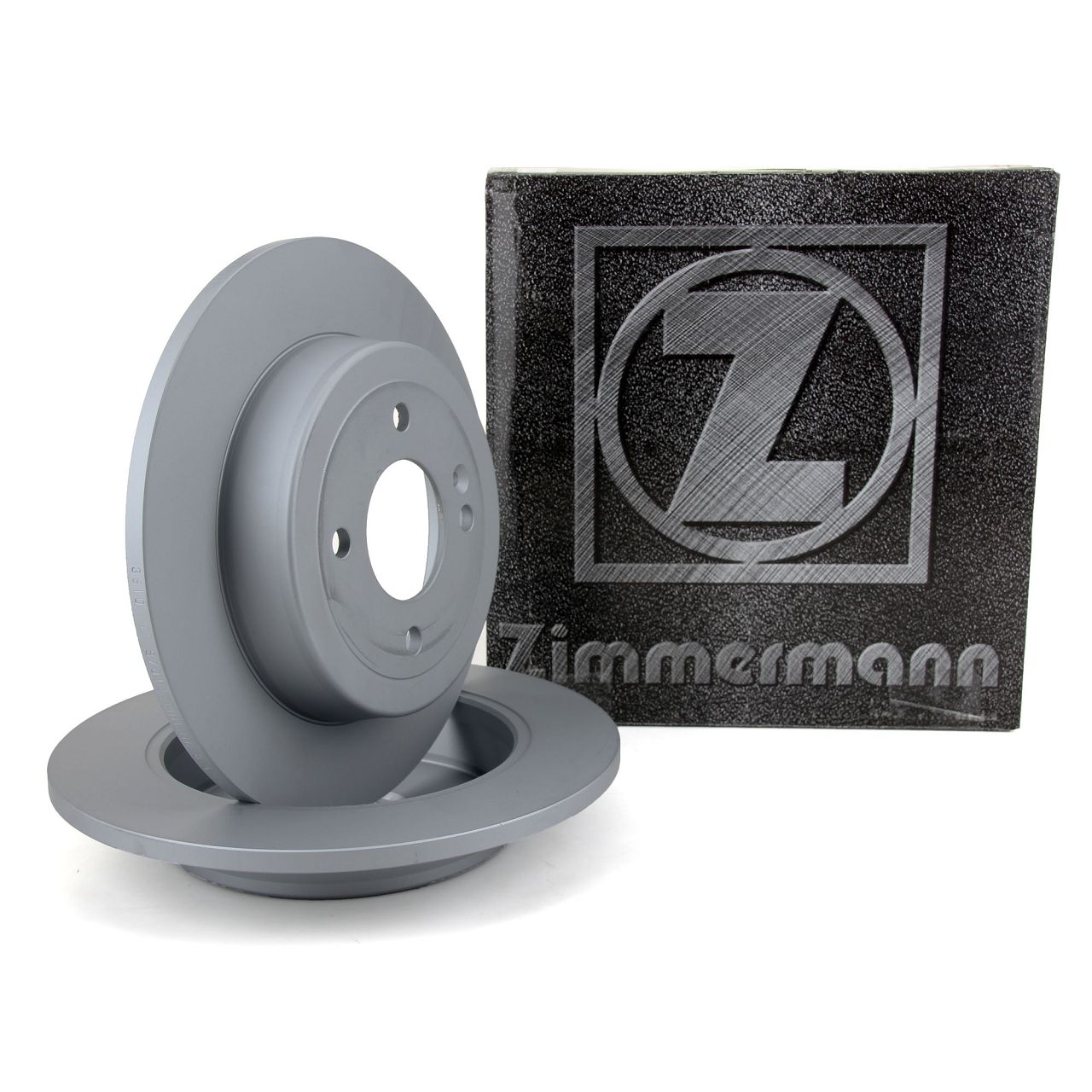 ZIMMERMANN Bremsscheiben Satz f&uuml;r Hyundai Accent IV (RB) Kia Rio III (UB) hinten