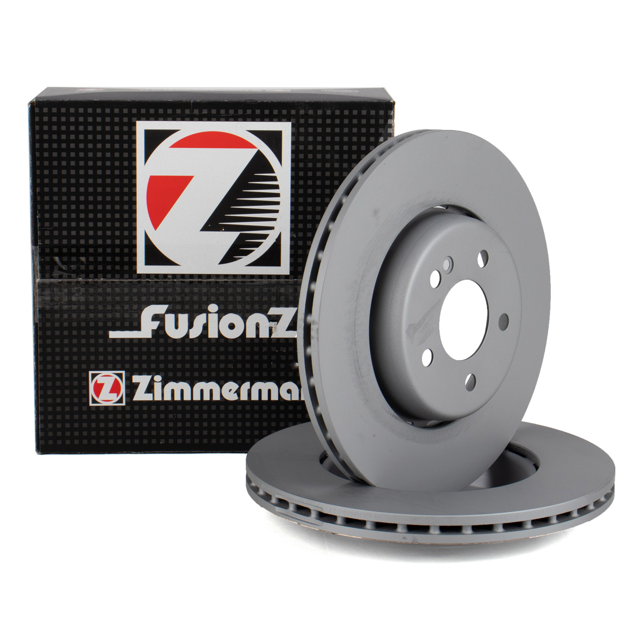 Zimmermann FORMULA S Brake Disc Set for MERCEDES W205 C257 C/X253 Rear 0004230712