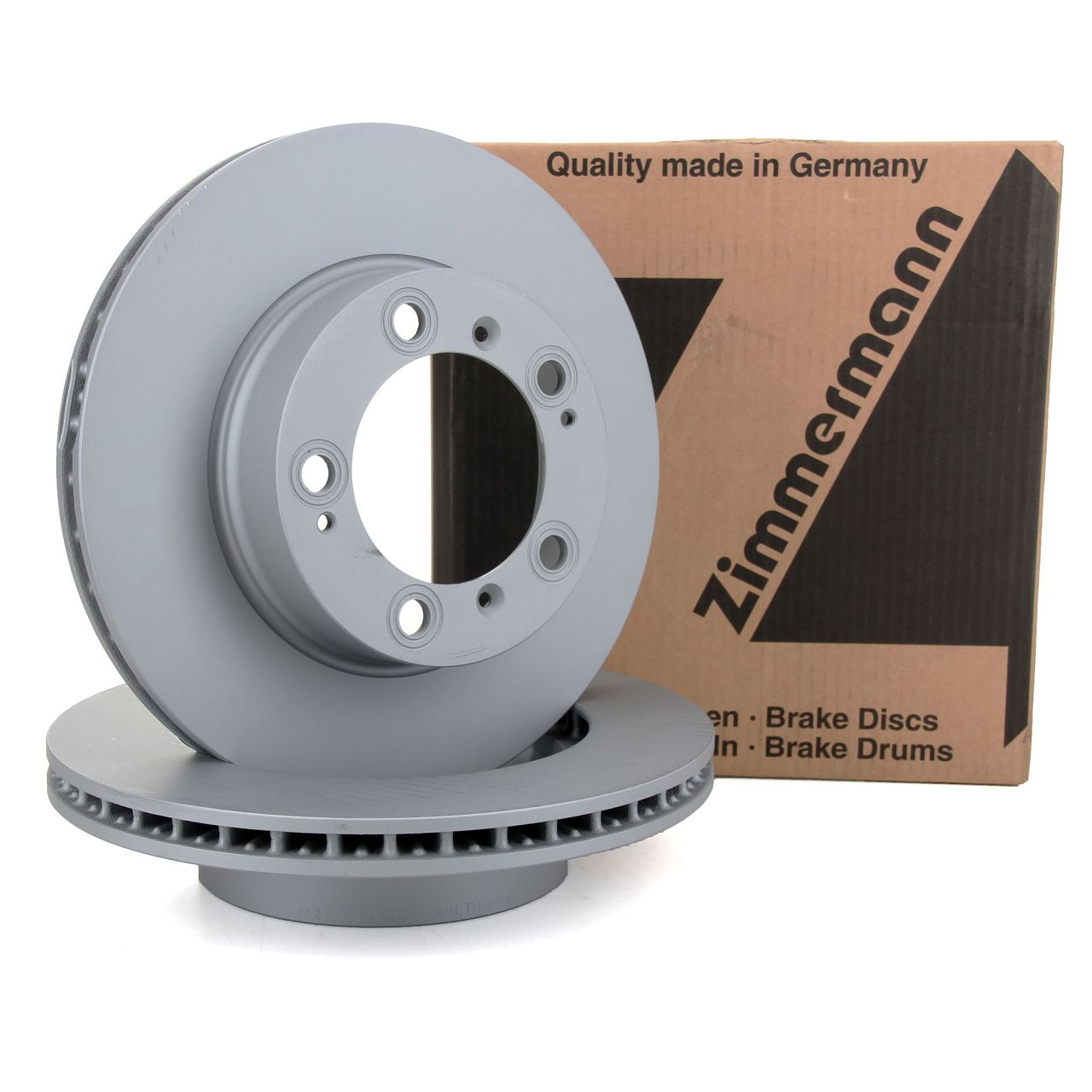 ZIMMERMANN Bremsscheiben Satz f&uuml;r Porsche Boxster (986) 2.5 2.7 204-228 PS vorne