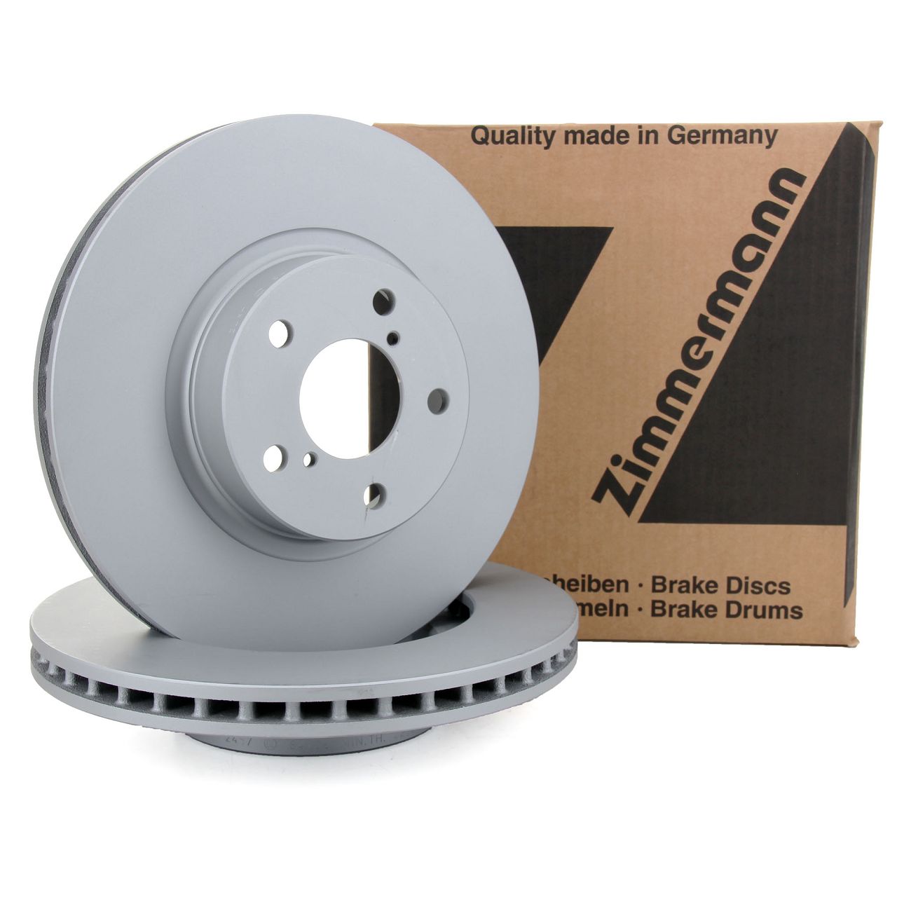 ZIMMERMANN Brake Disc Set, 277 mm, for TOYOTA GT 86 2.0 200 hp, 15-inch front