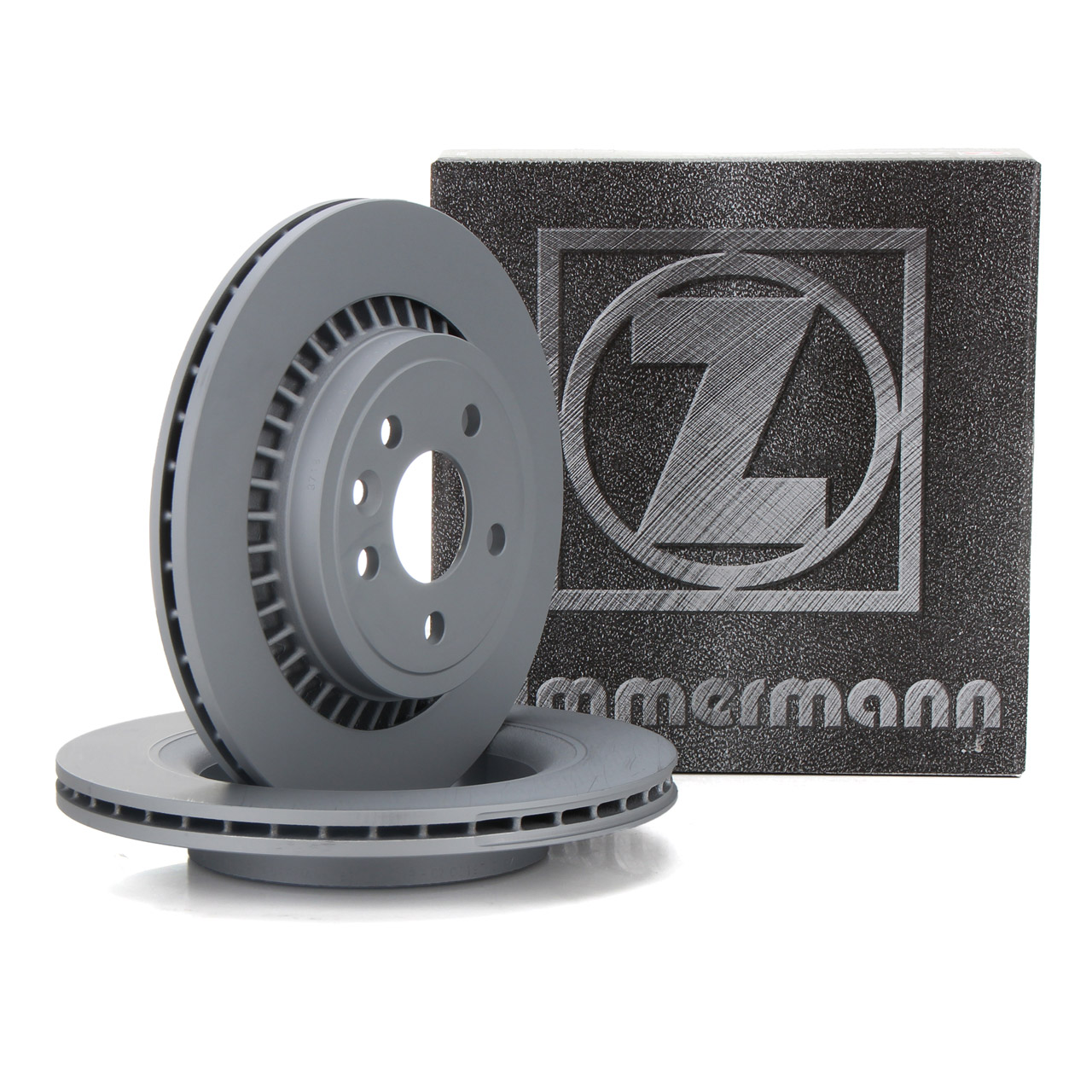 ZIMMERMANN Bremsscheiben Satz f&uuml;r VOLVO XC60 156 2008-2017 hinten