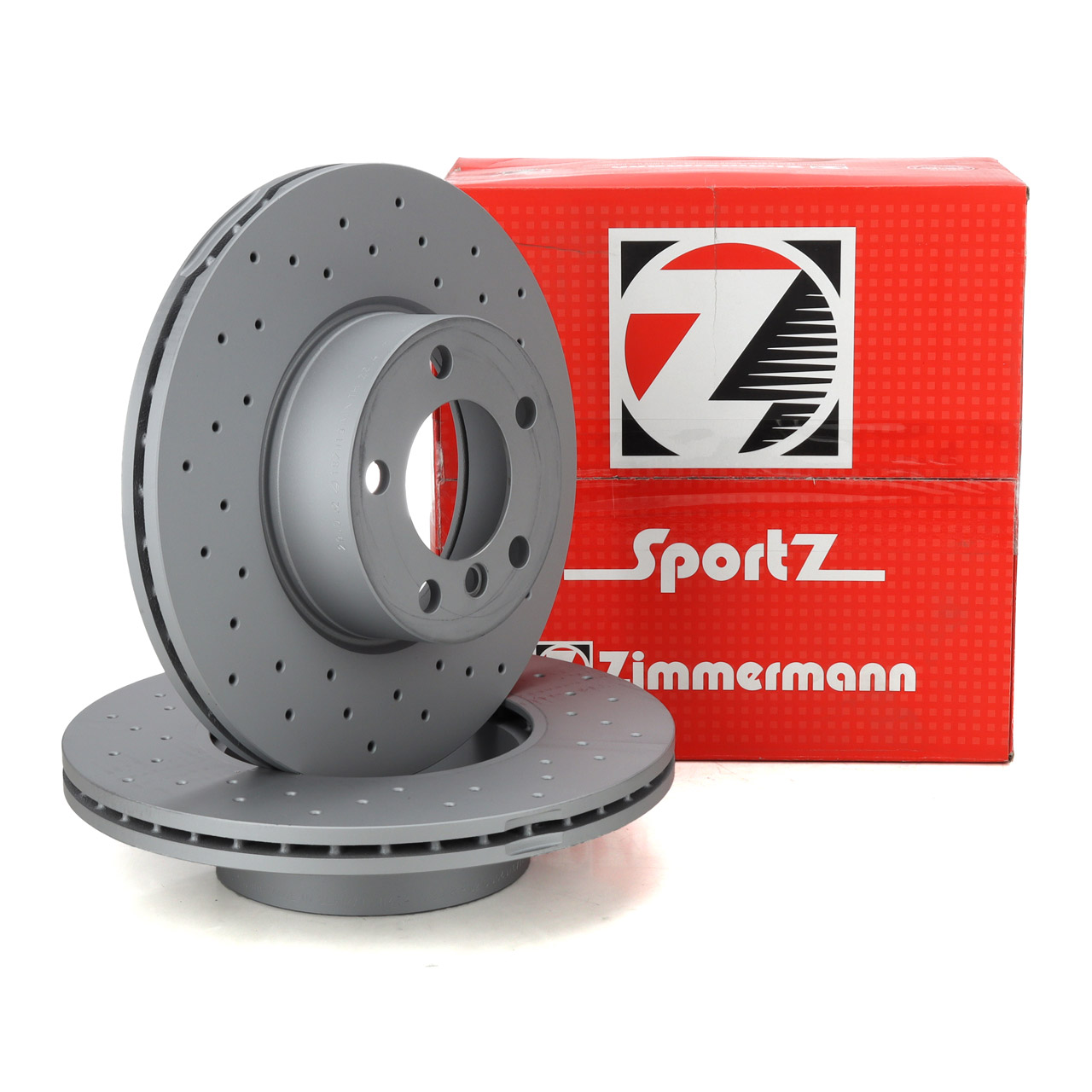 Zimmermann SPORT Bremsscheiben Satz f&uuml;r BMW F20 F21 F22 F23 F30-34 F32-36 X1 E84 vorne