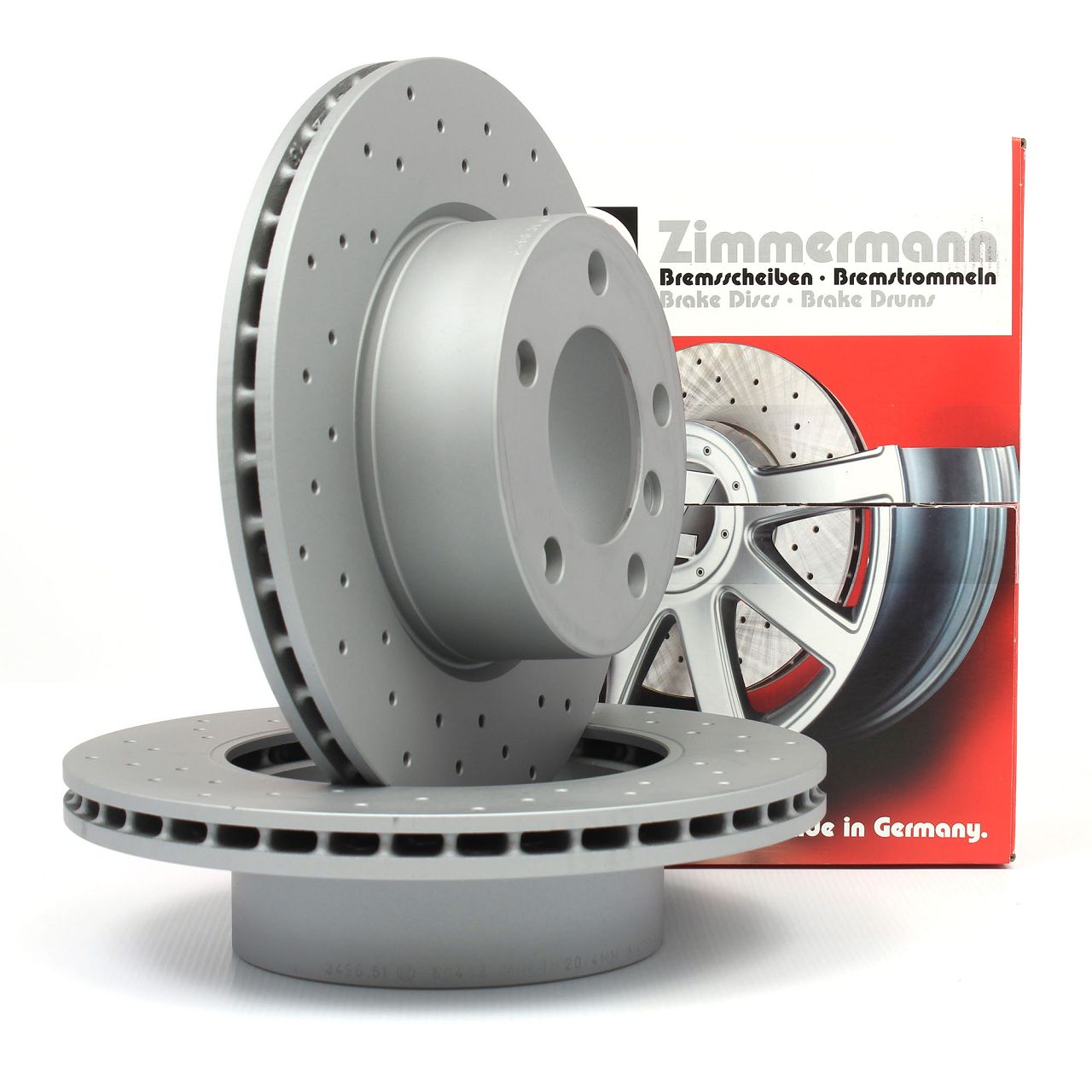 Zimmermann SPORT brake discs for BMW F20 F21 114i, 116i, 114d, 116d, 118d (Front)