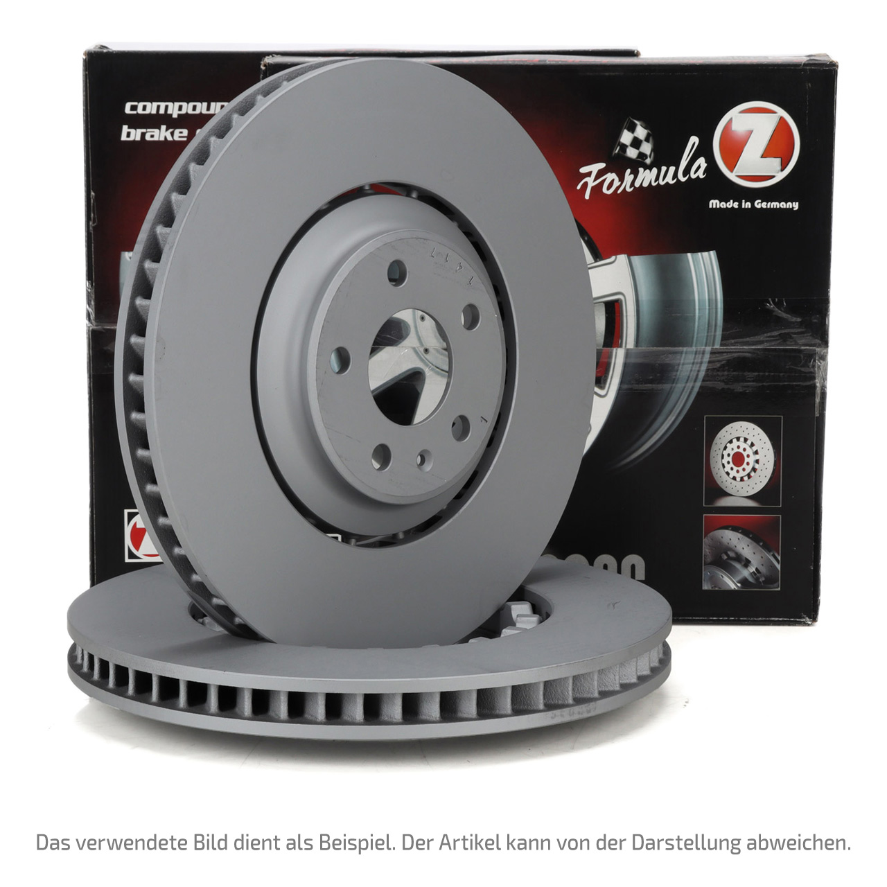 Zimmermann FORMULA Z Brake Disc Set for AUDI RS4 Avant B5 380 hp (front)