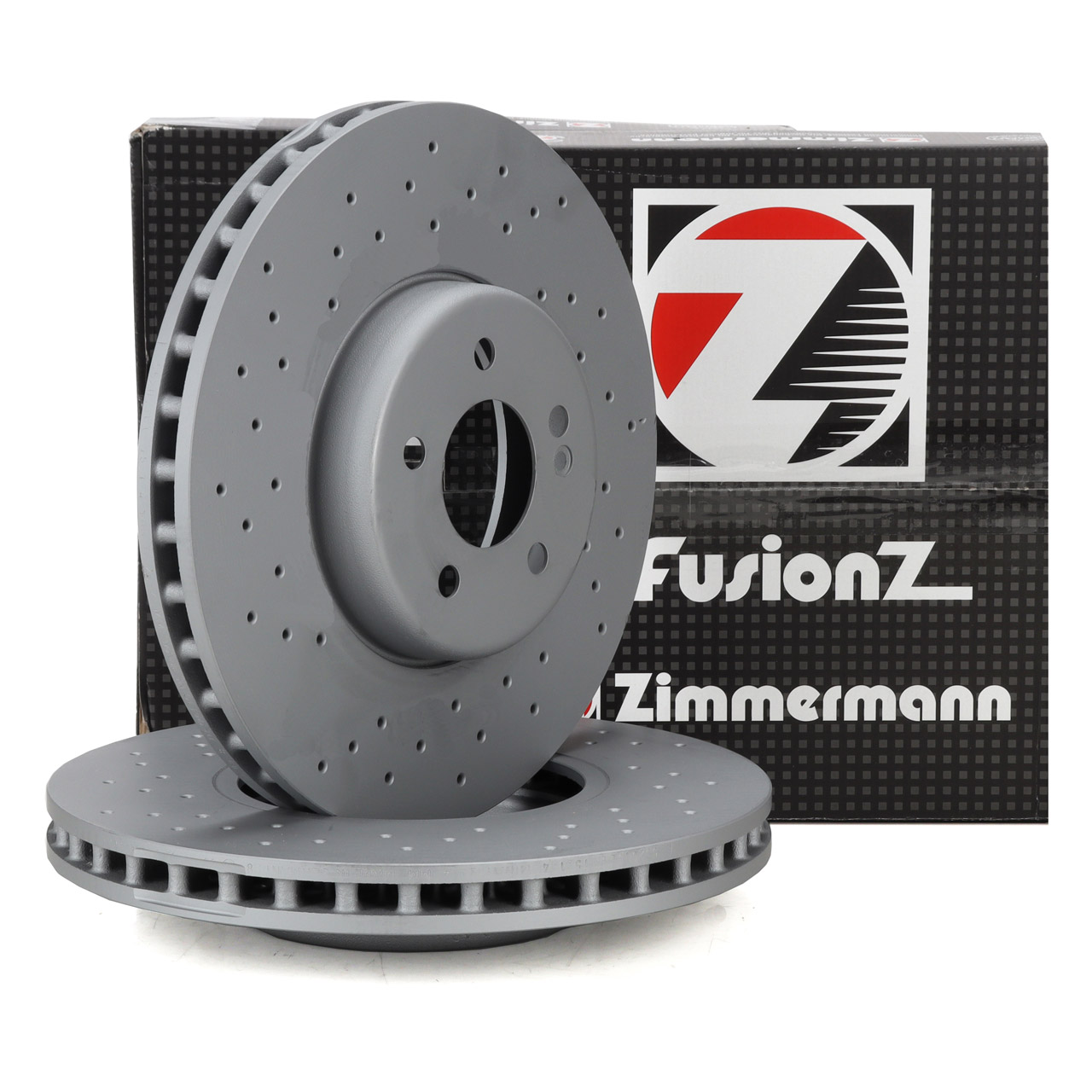 Zimmermann FORMULA S Brake Disc Set for MERCEDES W205 C257 C/A238 (Front) 0004212212