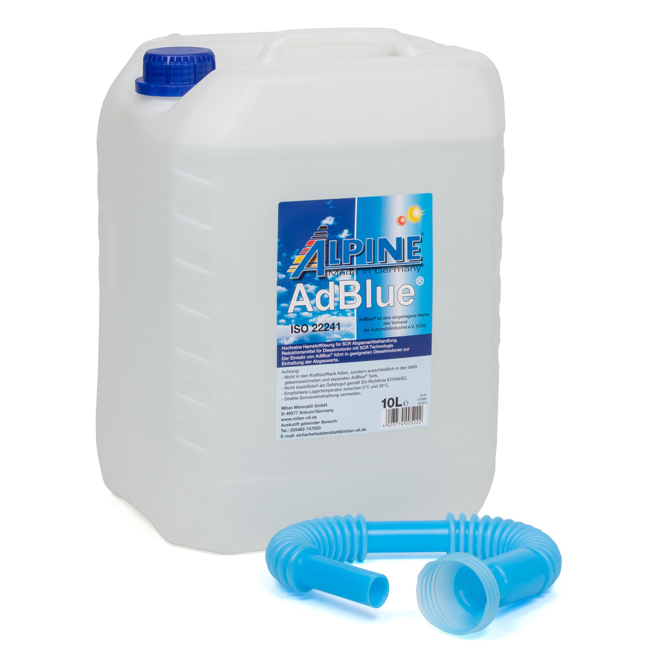 AdBlue urea 10 liter canister