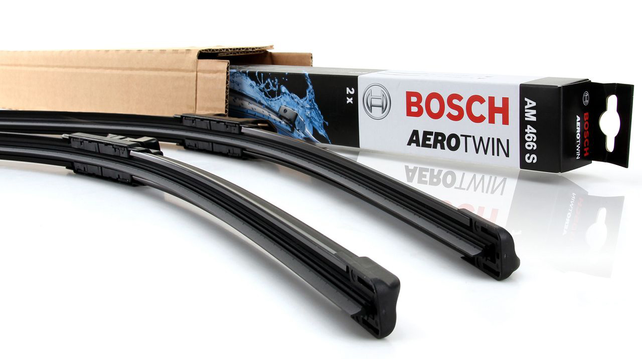 Bosch Wischerblätter AeroTwin Multiclip AM466S mit Karton