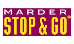 Stop&Go Marderabwehr Logo für hochwertige Produkte gegen Marder im Auto