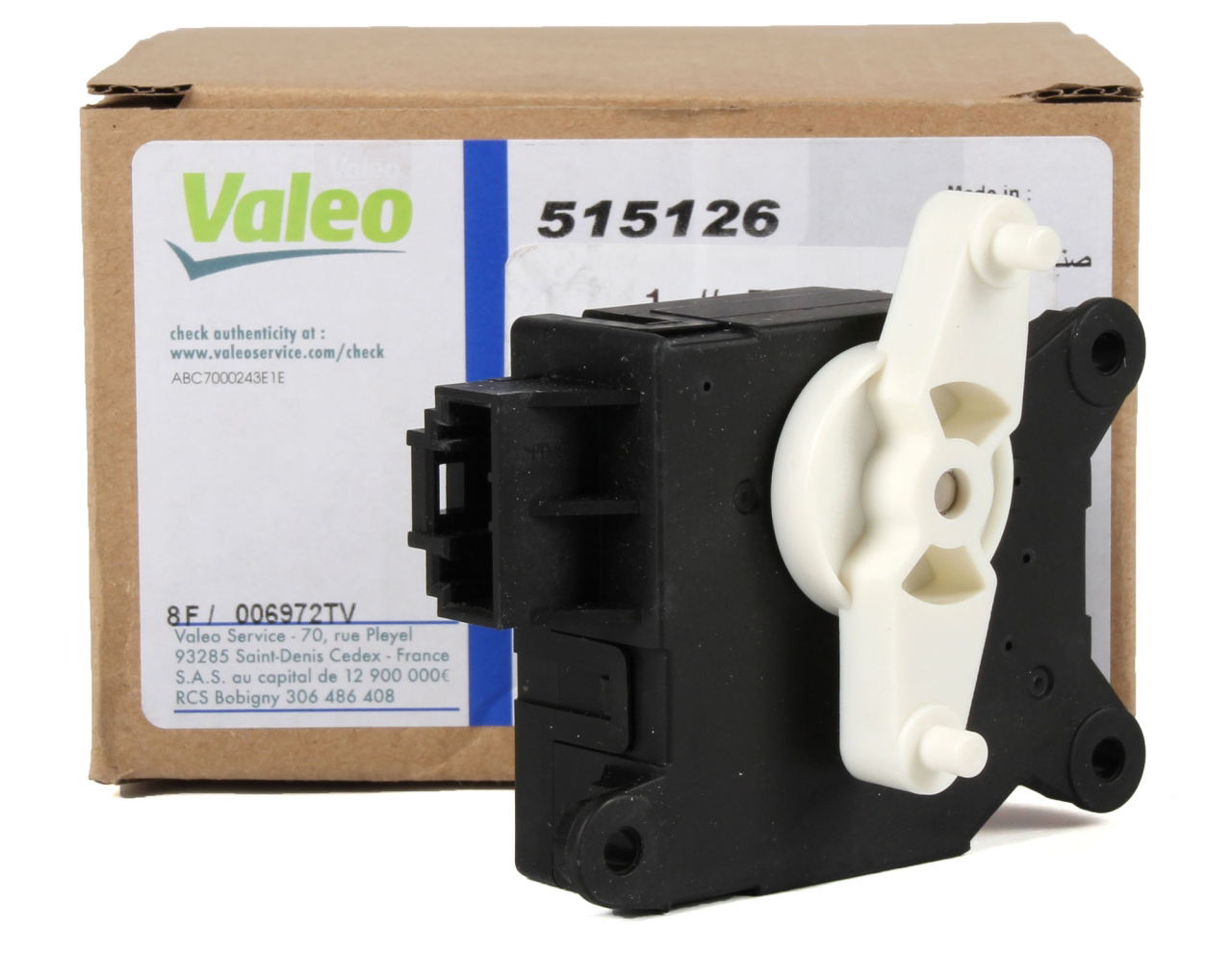 Valeo control valve mixing valve 515126 Opel Vectra C with cardboard box