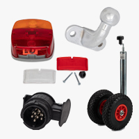 Sortimentsübersicht für die Anhängerkupplung am Auto