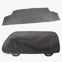 Verschiedene Fahrzeugabdeckungen und Autogaragen