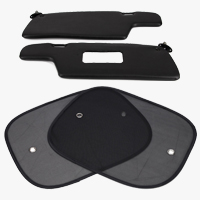 Sortimentsübersicht der Kategorie Sonnenschutz am Auto mit Sonnenblenden und Verdunklungspads für die Autoscheiben