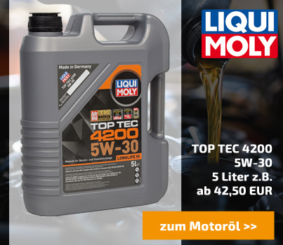 Liqui Moly Top Tec 4200 5W30 Motoröl 5 Liter