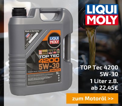 Liqui Moly TopTec 4200 5W30 in der 1l Flasche