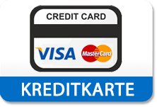 Zahlung per Kreditkarte